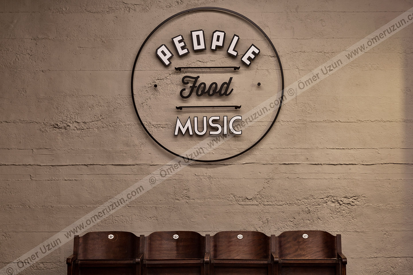 D.ream corporate office seats and wall writings