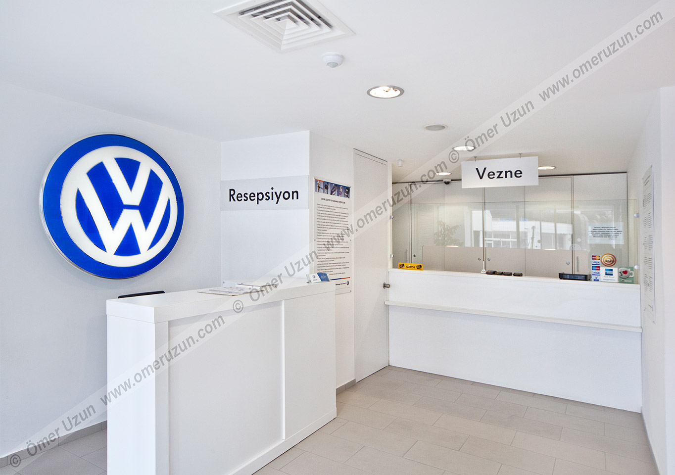 Erel Automotive Car Showroom information and cash desks