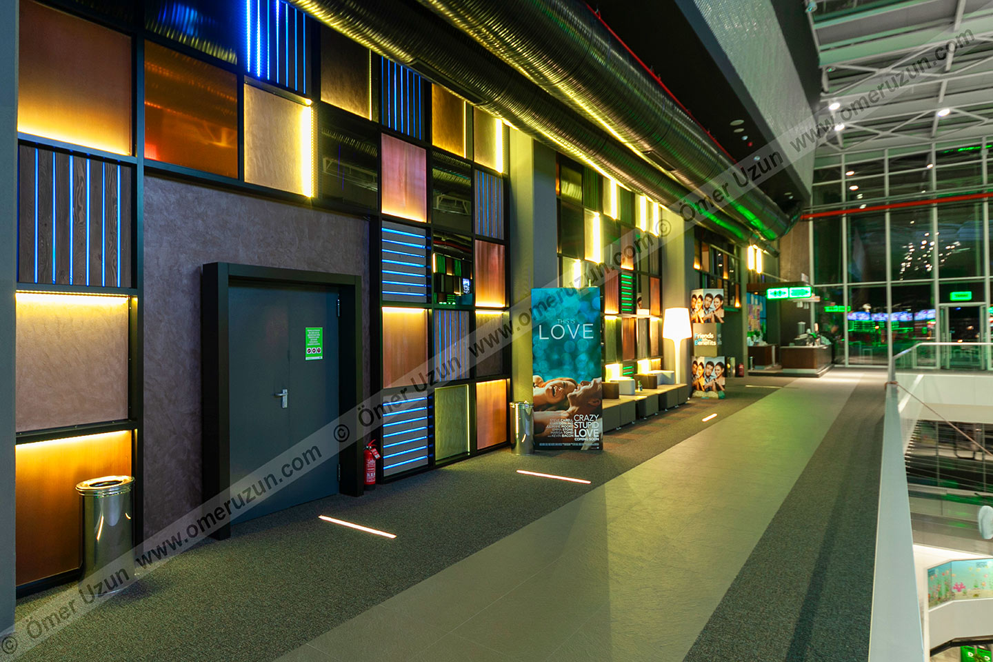 Cinemaximum Movie Theater corridor