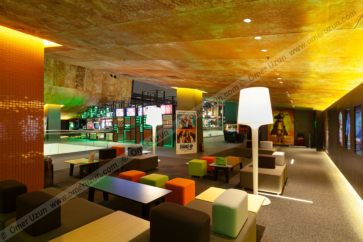 Cinemaximum Movie Theater waiting hall