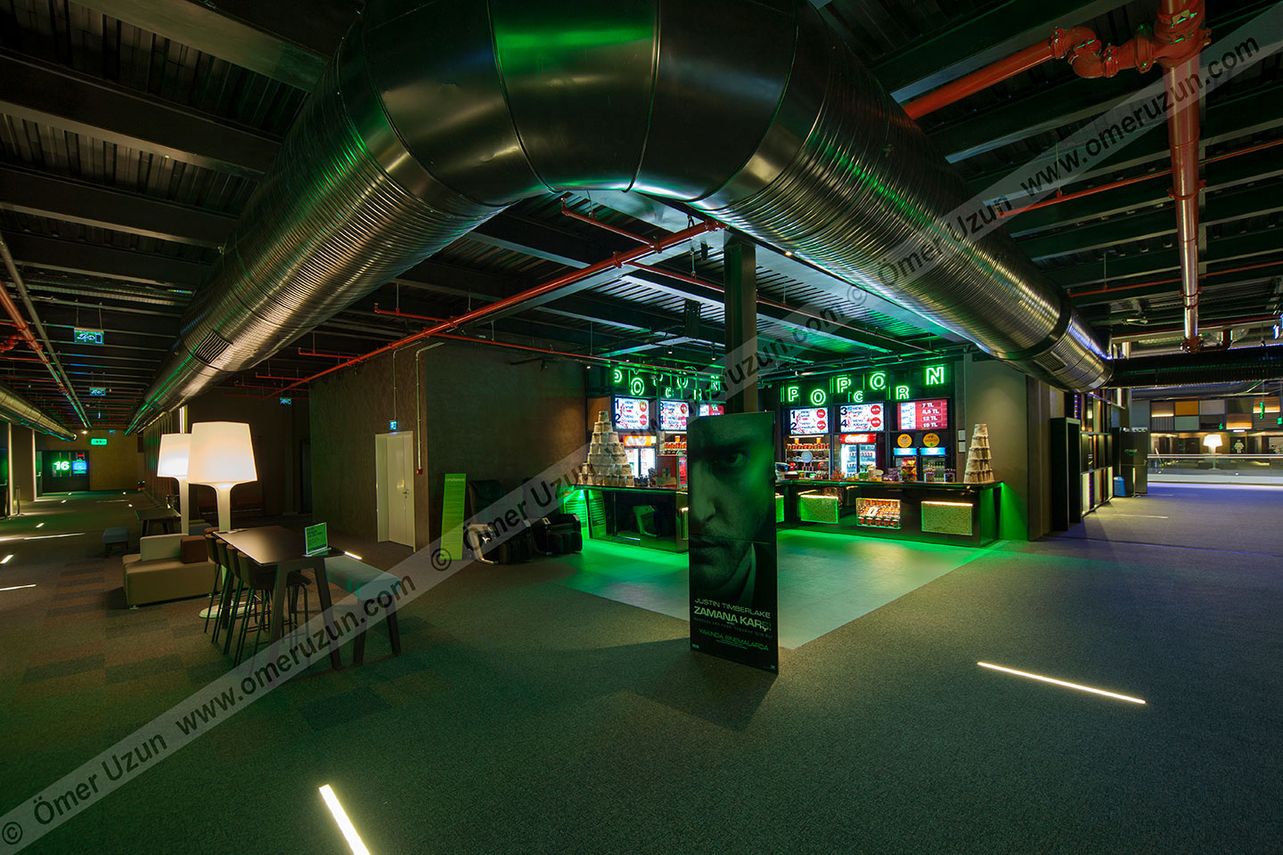 Cinemaximum Movie Theater pop corn kiosk