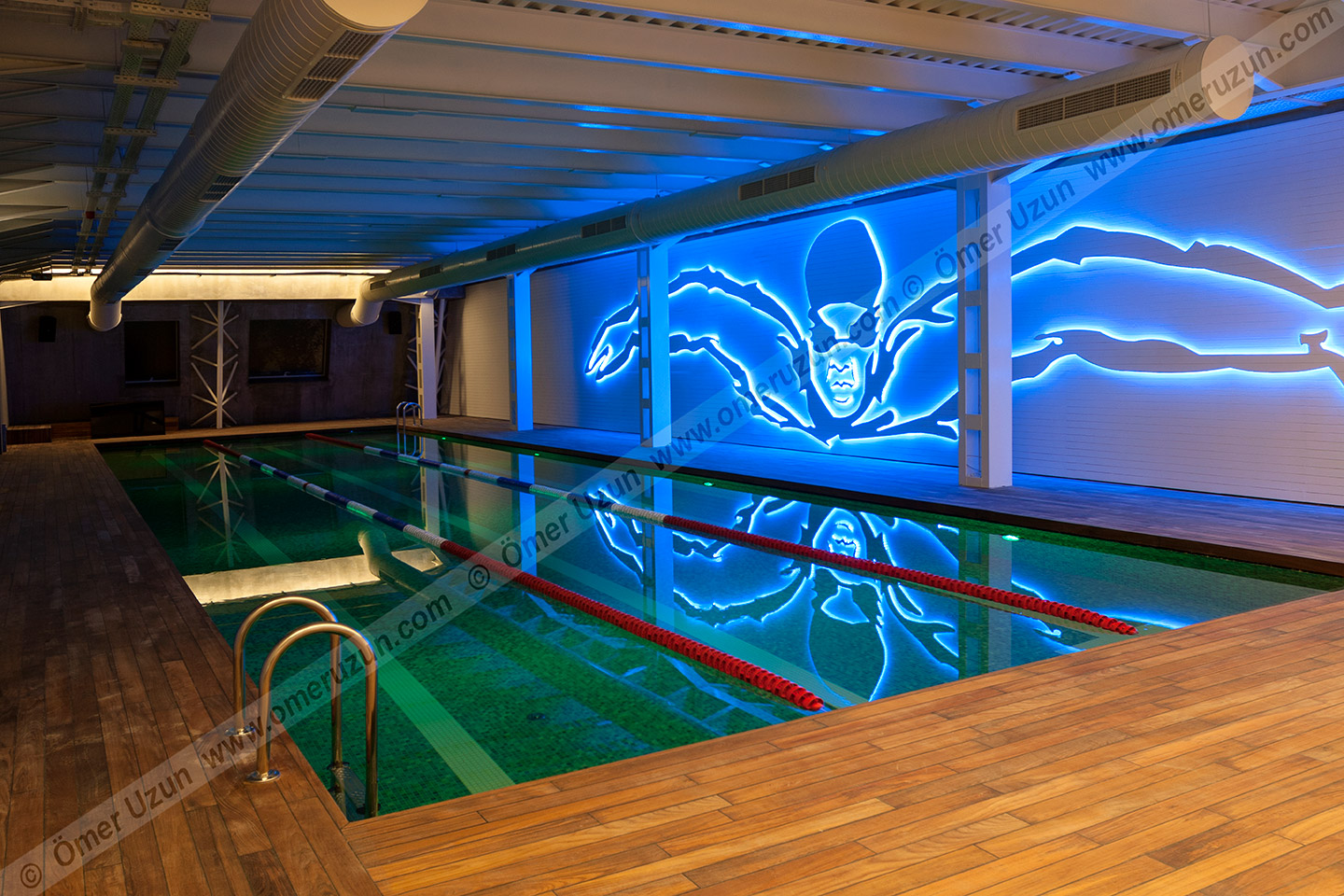 MAC Gym Istanbul interior swimming pool