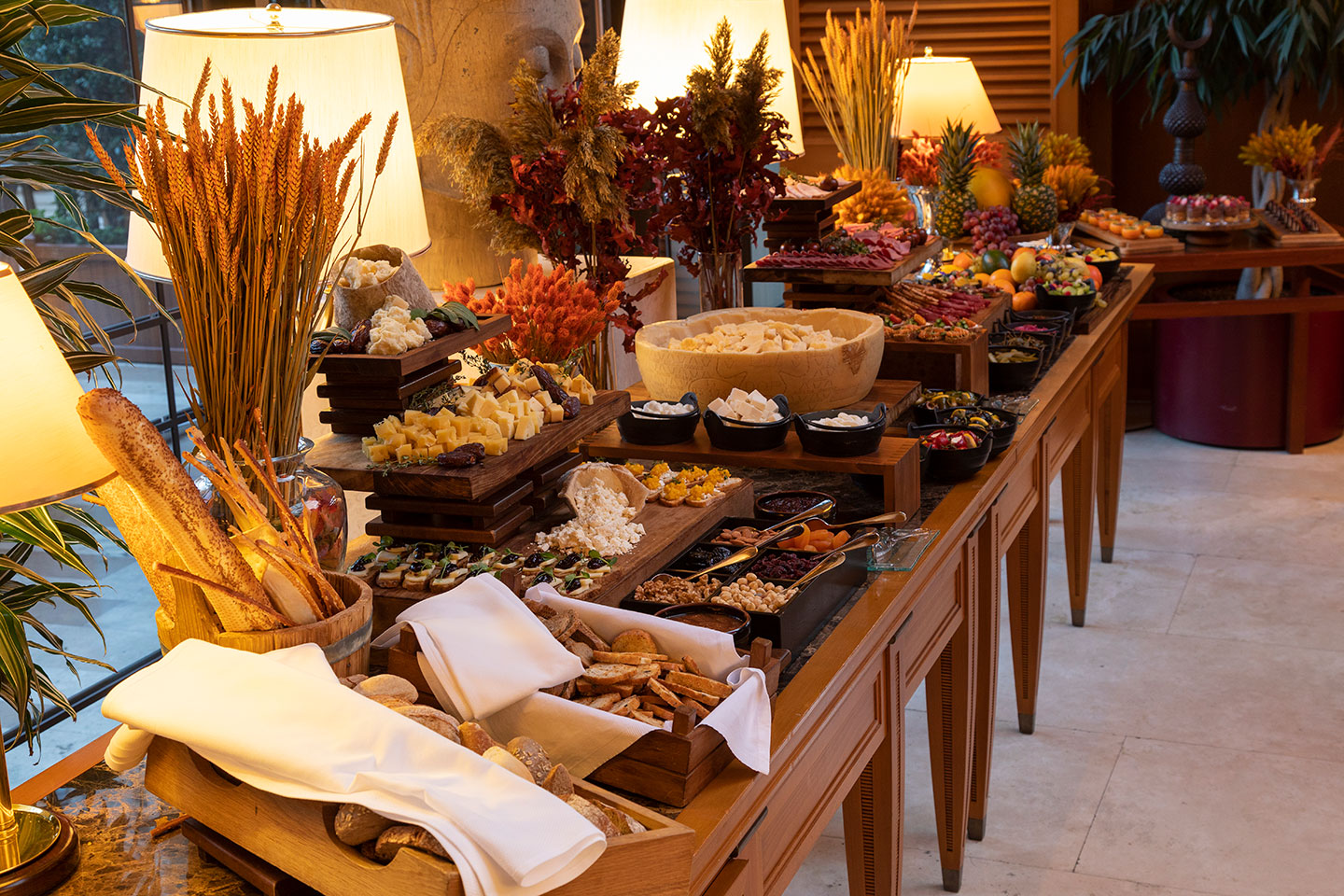 Divan Hotel Istanbul Breakfast Service Table