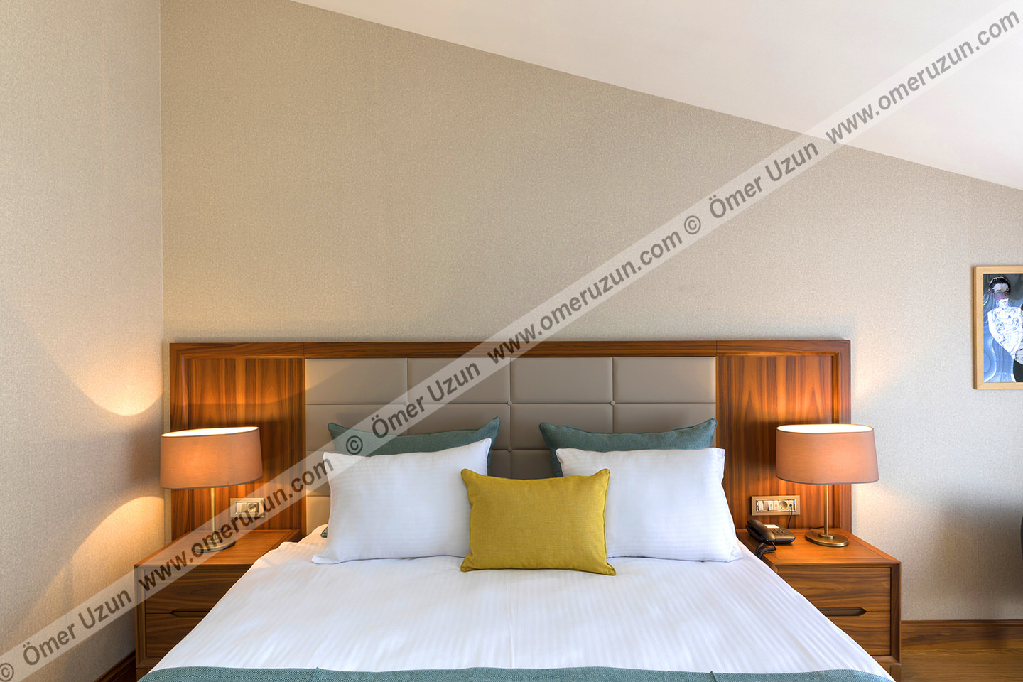 Endless Art Hotel Bedroom Double Bed Detail