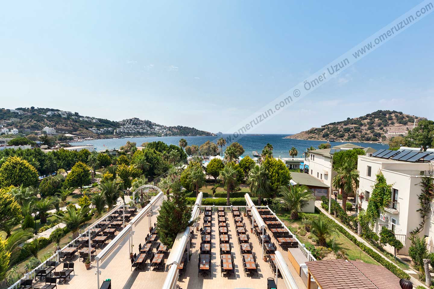 Golden Age Hotel Bodrum Dayview from Above