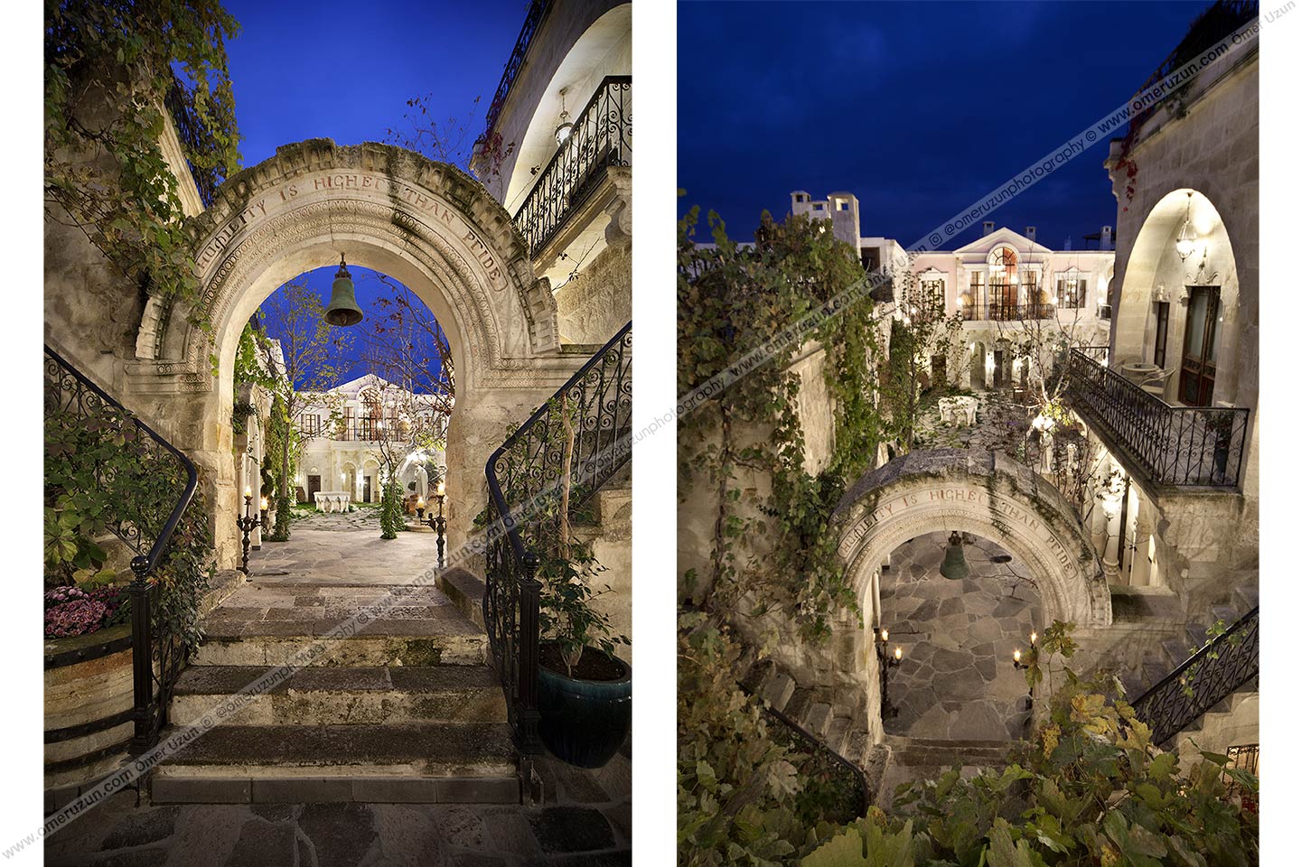 Sacred House Hotel Cappadocia Entrence to the Courtyard