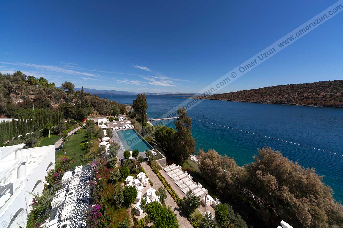 Il Riccio Beach House Hotel View from Above