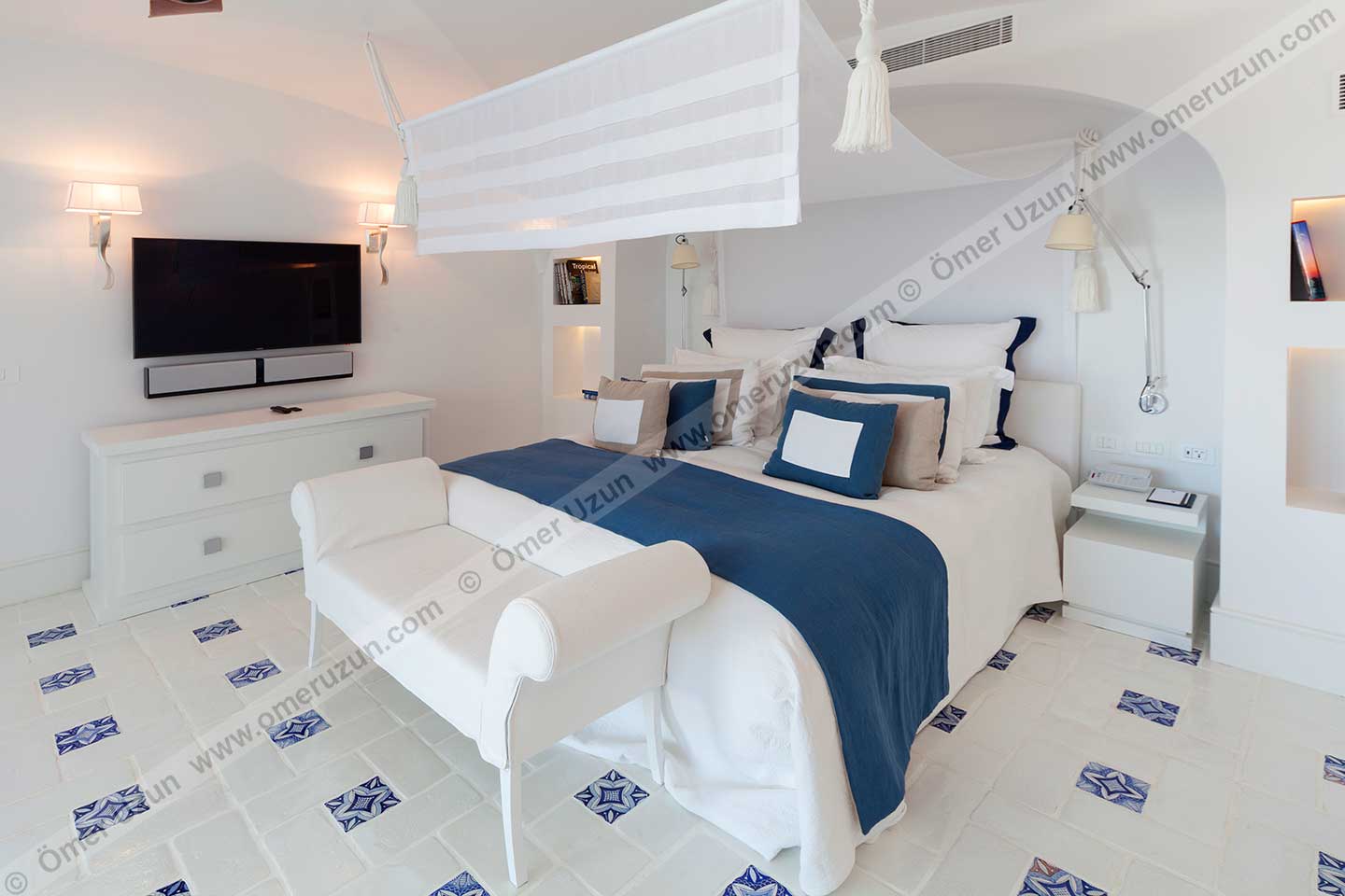 Il Riccio Beach House Hotel Bedroom