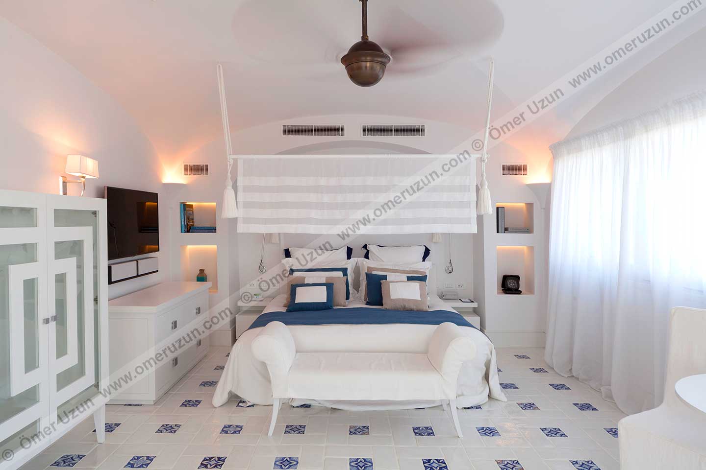 Il Riccio Beach House Hotel Room Wide Angle